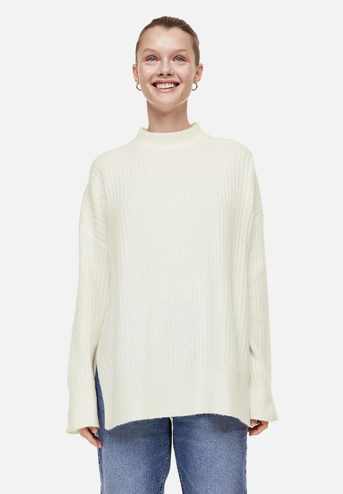 H&M - Rib-knit jumper - cream
