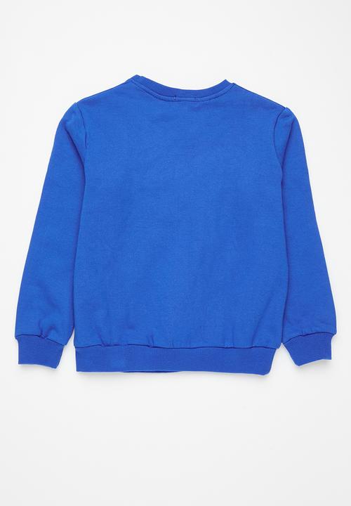 Superbalist - Boys 2 pack graphic sweat top - stone & blue