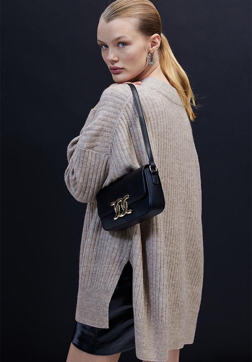 H&M - Rib-knit jumper - beige marl 
