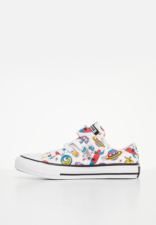 Converse - Chuck taylor all star 1v ox - white/red/amarillo