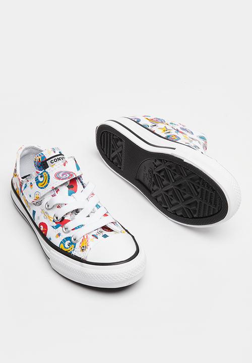 Converse - Chuck taylor all star 1v ox - white/red/amarillo