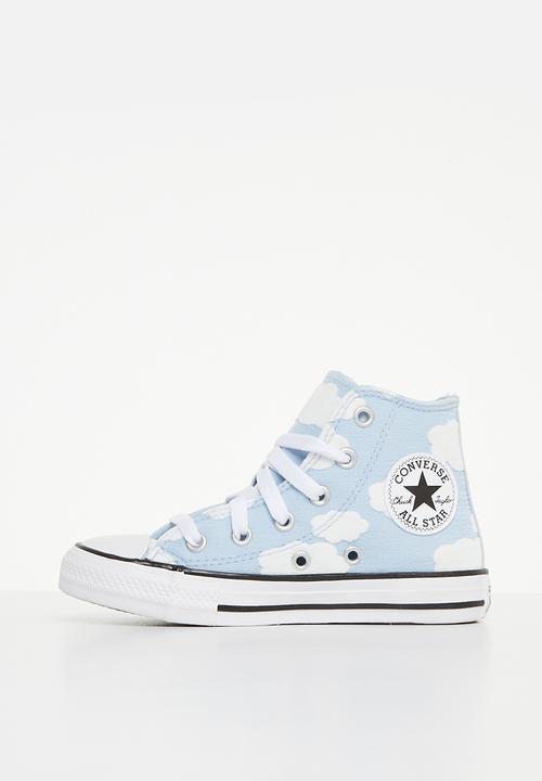 Converse - Chuck taylor all star hi - lt. armory blue/white/black
