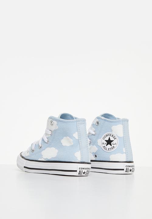 Converse - Chuck taylor all star hi - lt. armory blue/white/black