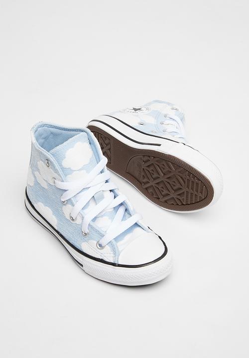 Converse - Chuck taylor all star hi - lt. armory blue/white/black