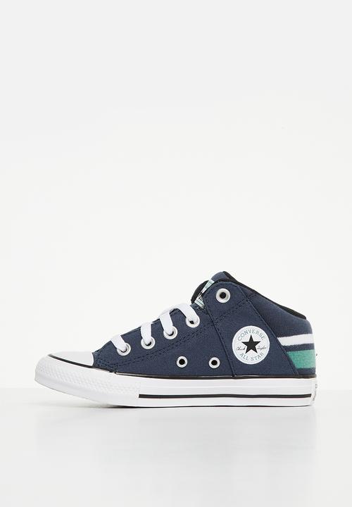 Converse - Chuck taylor all star axel mid - navy/white/algae coast