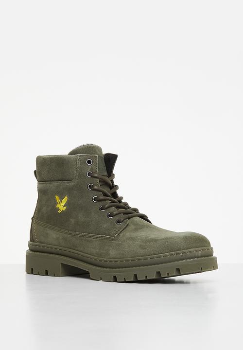 Lyle & Scott - Lunga lace - olive