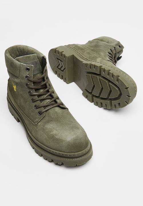 Lyle & Scott - Lunga lace - olive