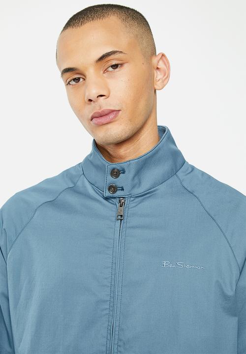 Ben Sherman - Harrington - mid blue