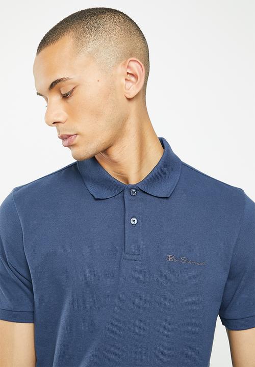 Ben Sherman - Ben polo short sleeve - dark denim