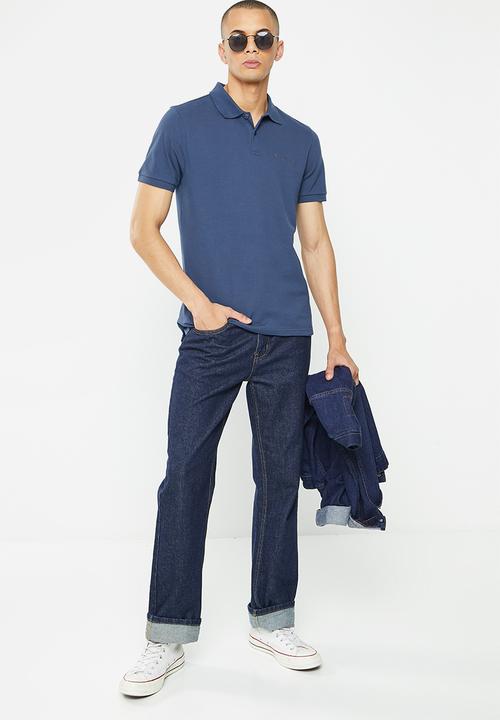 Ben Sherman - Ben polo short sleeve - dark denim