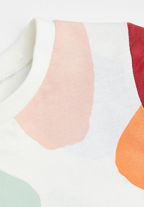 H&M - Sibling pyjamas - white/patterned