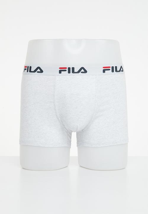 FILA - Alessio 2 pack trunks - black & grey 