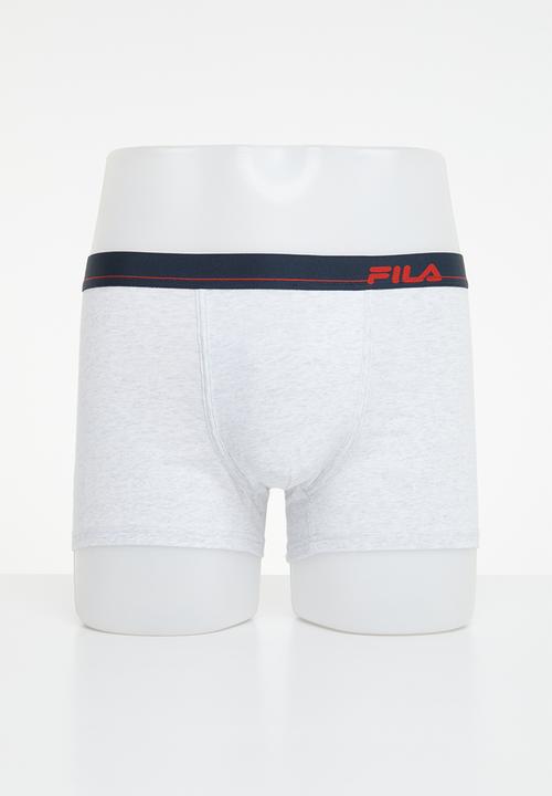 FILA - Callum 2 pack trunks - navy & grey 
