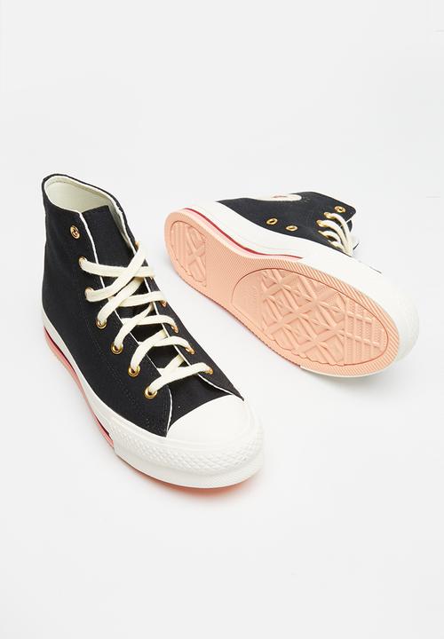 Converse - Chuck taylor all star eva lift hi - black/egret/back ally brick