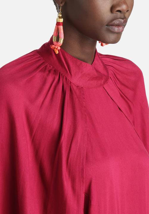 Motel - Prancer Satin Shift Dress