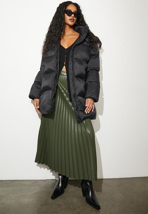 Superbalist - Mid length puffer - black