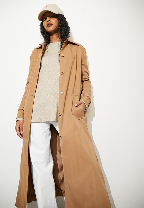 Superbalist - High neck with bell sleeve - stone