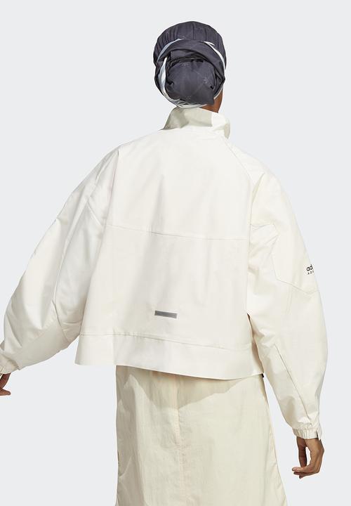 adidas Originals - Crop jacket - wonder white/sand strata