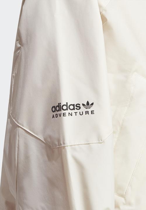 adidas Originals - Crop jacket - wonder white/sand strata