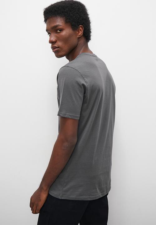 Superbalist - Nate organic crew neck tee - dark grey