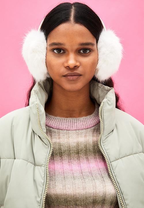 H&M - Fluffy earmuffs - white