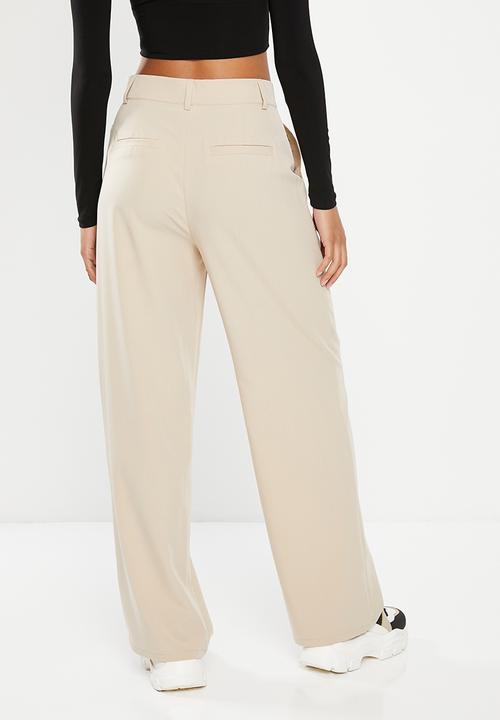 Cotton On - Jamie suiting pant - stone 