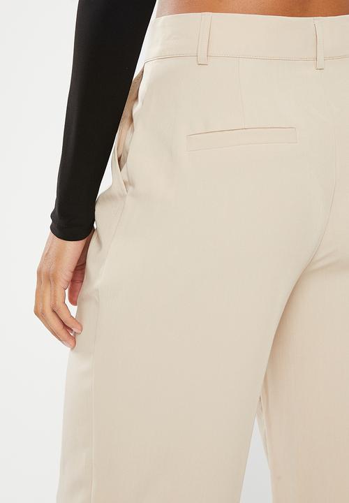 Cotton On - Jamie suiting pant - stone 