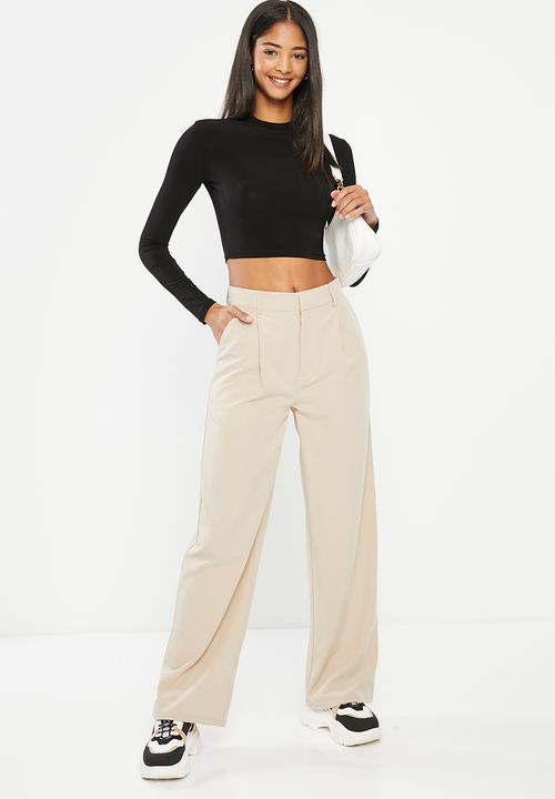 Cotton On - Jamie suiting pant - stone 
