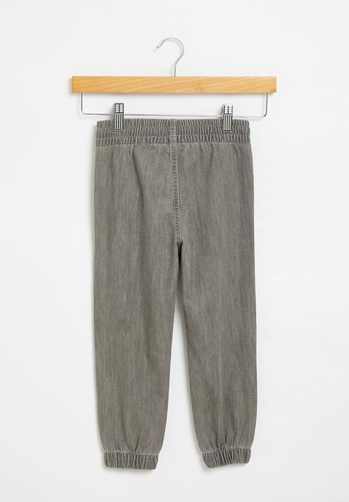 H&M - Denim joggers - grey