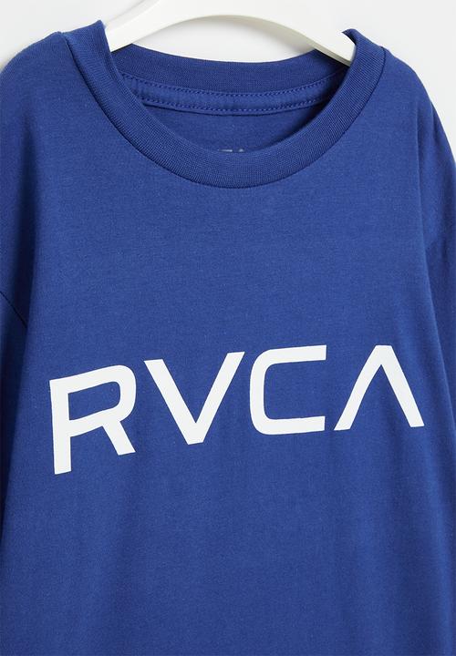 RVCA - Big rvca long sleeve boy - royal blue