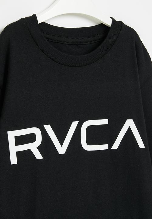 RVCA - Big rvca long sleeve boy - black & white