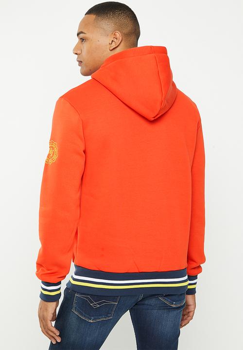 Aca Joe - Mens aca joe pull over hoodie - red