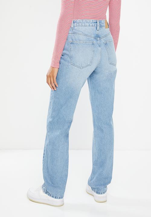 Cotton On - Long straight jean - bells blue 