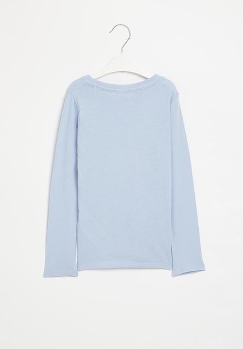 Levi’s® - Lvg long sleeve poster logo top - brunnera blue