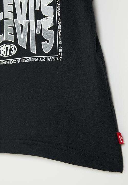 Levi’s® - Lvb wavy logo tee shirt - black