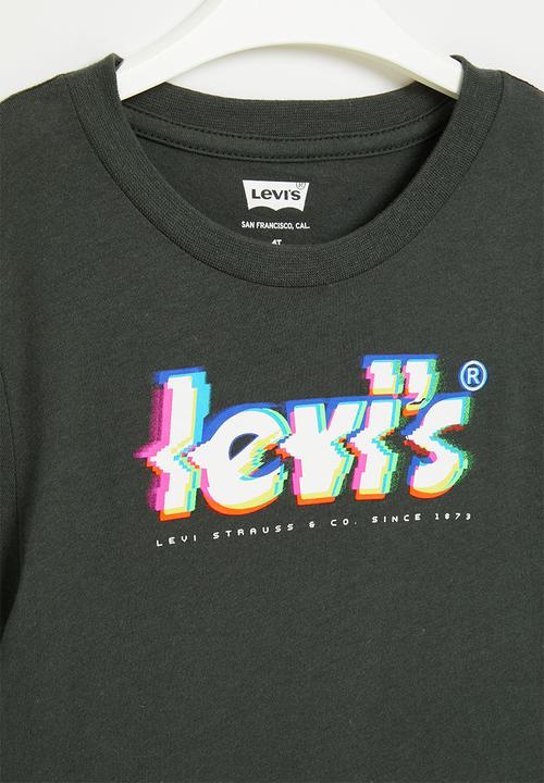 Levi’s® - Lvb glitched logo tee shirt - unexplored