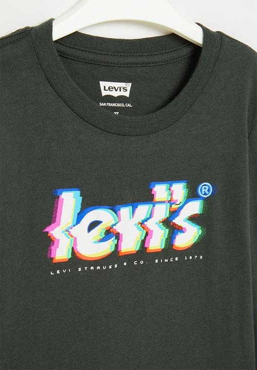 Levi’s® - Lvb glitched logo long sleeve - unexplored