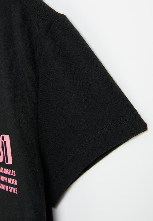 GUESS - Short sleeve T-shirt - jet black
