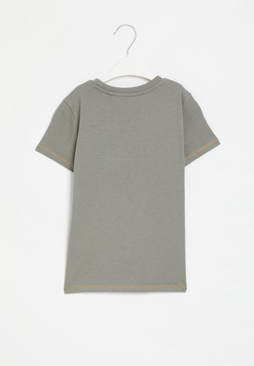 GUESS - Short sleeve T-shirt - steel ball