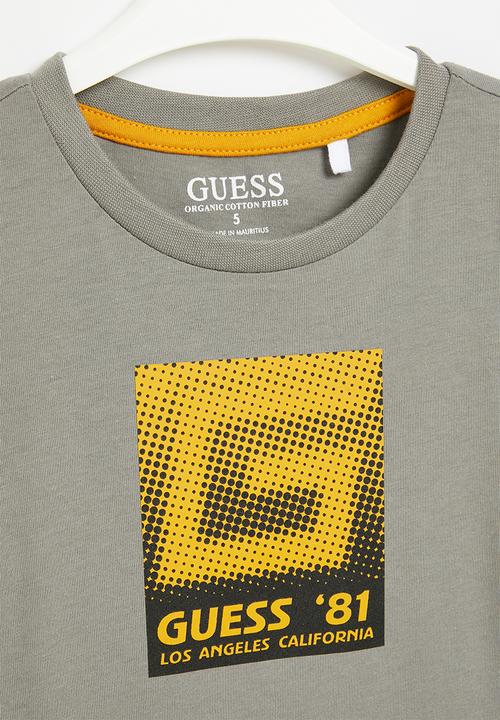 GUESS - Short sleeve T-shirt - steel ball