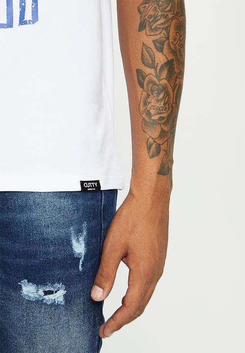 Cutty - Predator fashion T-shirt - white