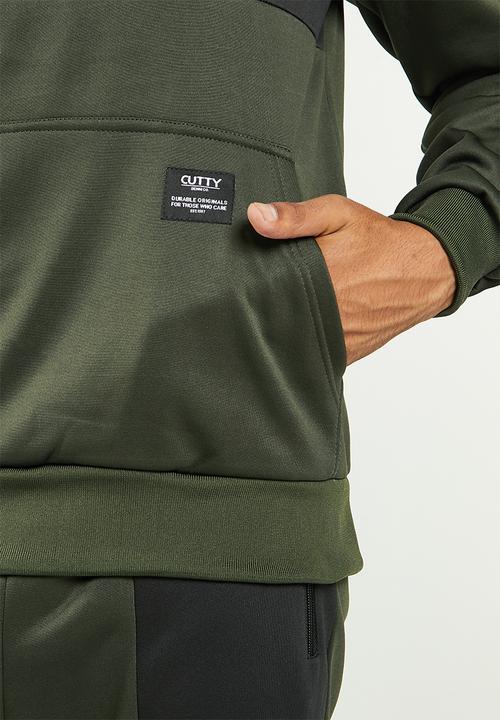 Cutty - Nelson hooded  sweatshirt - fatigue