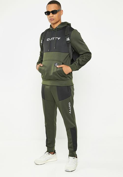 Cutty - Nelson hooded  sweatshirt - fatigue