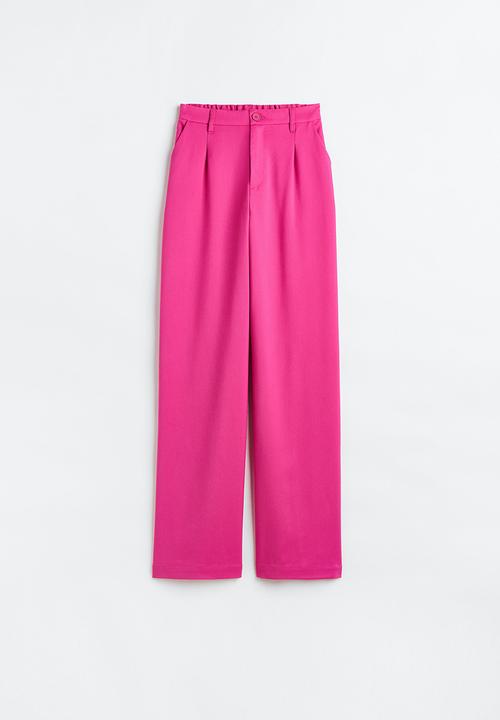 H&M - Wide trousers - cerise