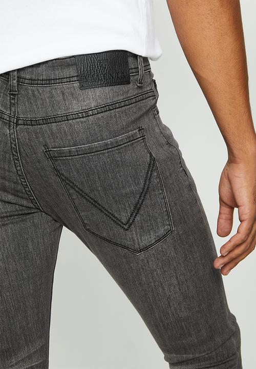 Valenta - Ducati skinny jeans - grey