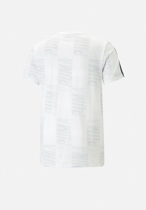 PUMA - T7 sport aop tee - puma white-aop