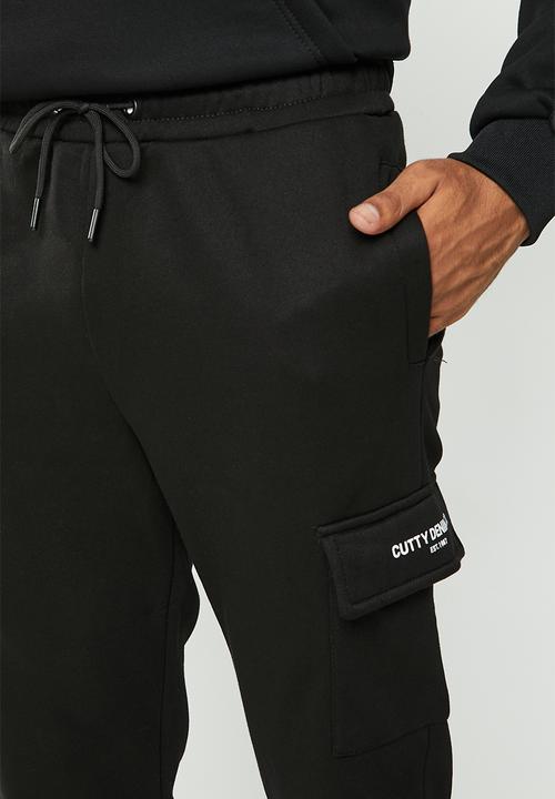 Cutty - Harlow trackpant - black