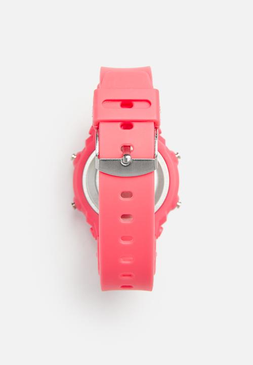 Cool Kids - Kids digital mid-size 30m watch - pink