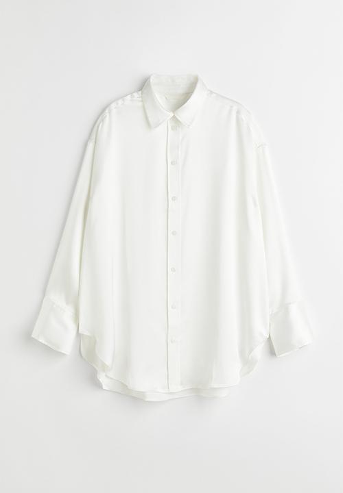 H&M - Oversized blouse - white
