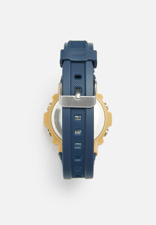 Cool Kids - Shield digital 50m wr - yellow & navy 